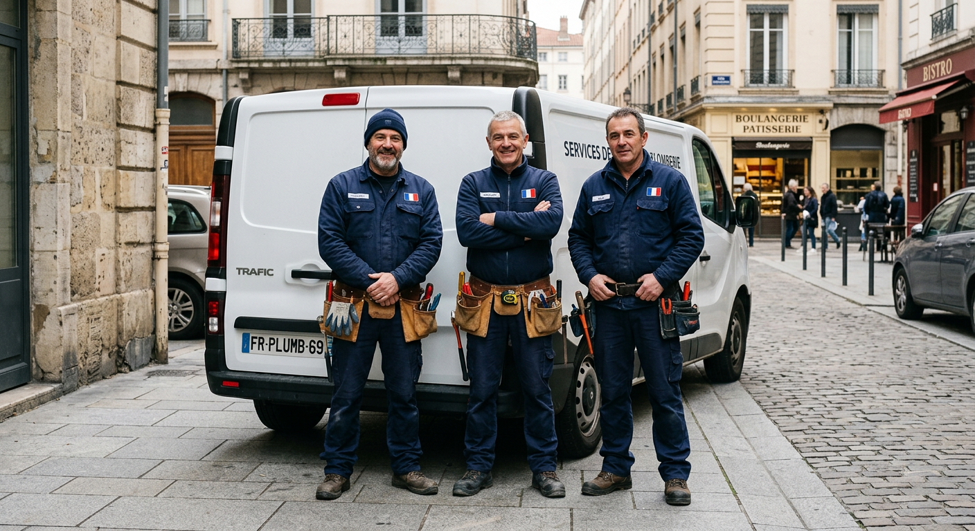 Équipe de plombiers professionnels Allo Plombier Châtillon